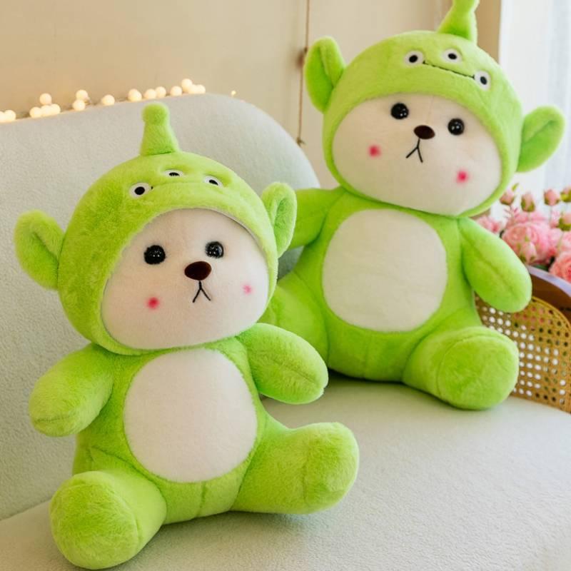 Cute And Cuddly Three-eyed Bear Plush Toy Perfect Gift For All Ages 35cm/45cm/55cm/75cm