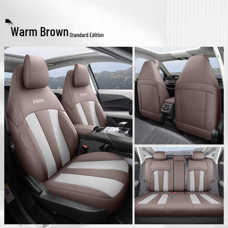 Changan Eado Third Gen Universal Car Seat Covers for All Seasons - Fits 26 Models, Full Surround Cushions