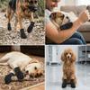 2 Stück verstellbare Hundesocken Neoprenstoff Hundefußabdeckung Hundepfoten-Schutz Innenbereich Schutz