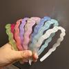 Cute Candy Jelly Color Hairbands with Tooth for Women Girls Anti-Skid Hairband Wash Face Hair Bands Korean Hair Accessories