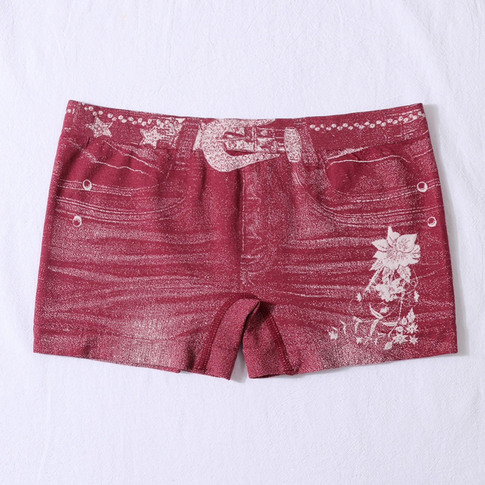 

Женские брюки с принтом, брюки для йоги с низкой посадкой, повседневные брюки, сексуальное нижнее белье, короткие брюки XL красный