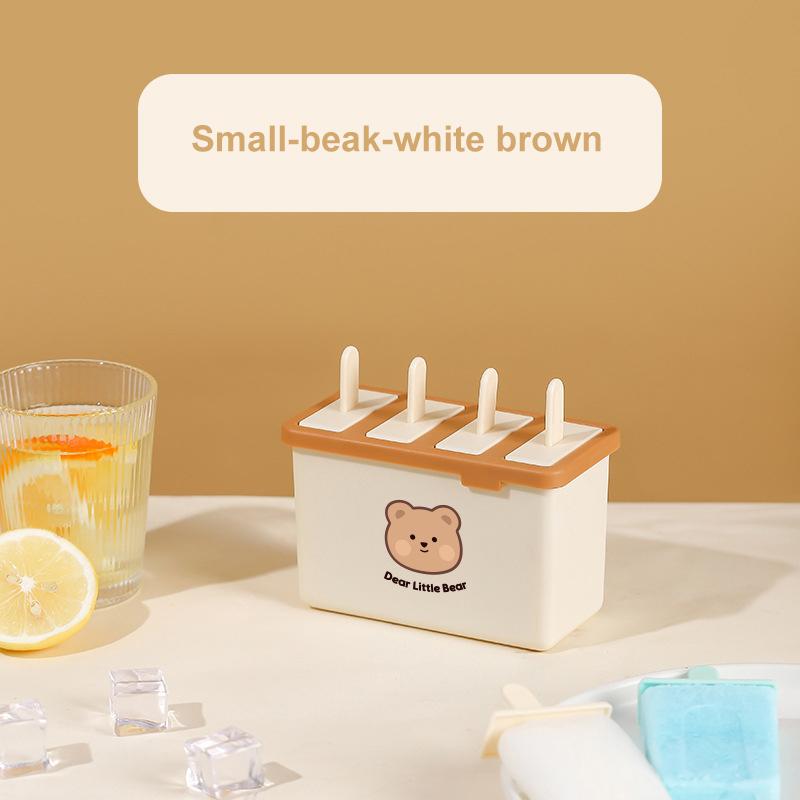 

4/8 Grids Popsicle Mold With Lid Home Made Homemade Mung Bean Popsicle Homemade Ice Cream Frozen Ice Cream Molds