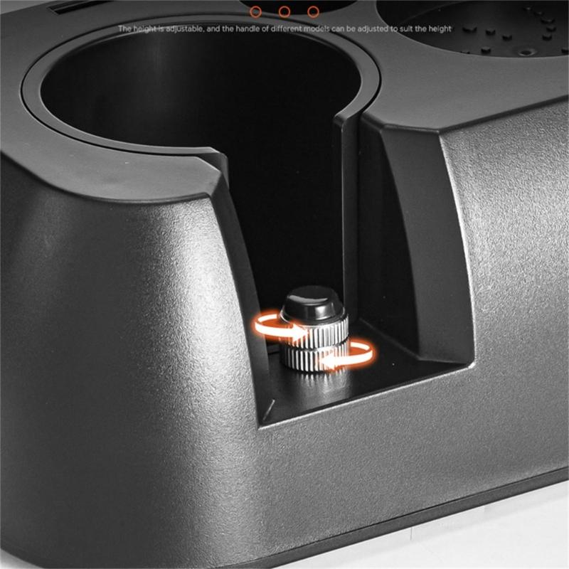 Coffee Tamper Holder Espresso Tamping Station Coffee Tools Rack Coffee Accessory Plastic Material Gift for Coffee Lover