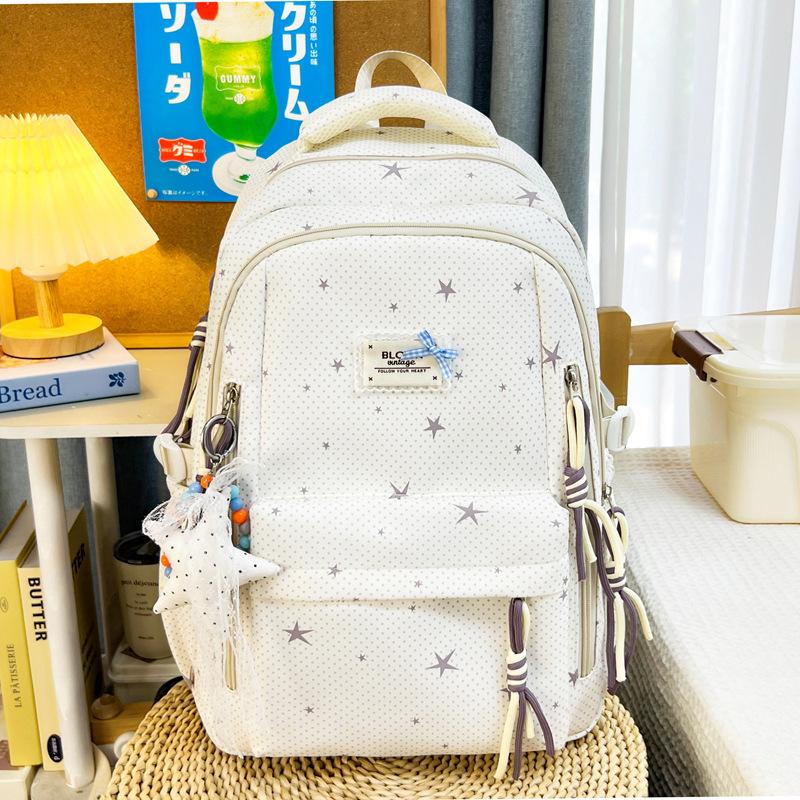 Schoolbag schoolbag for girls Junior high school students High value large capacity Primary school students 3rd to 6th grade girls High school