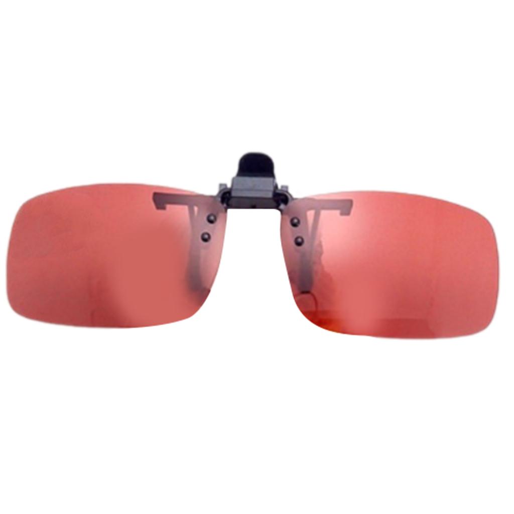 Polarised Colored Filter Clip On Glasses For Improved Clarity In Low Light Light Blocking Filter for Glasses /Goggles