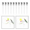 10 Pieces 15mm Boilie Screw Peg with Swivel Accessories Hook Surface Rig for Carp Fishing Boilies