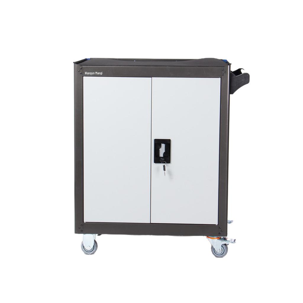 Multi-Layer Thickened Tool Cabinet with Casters for Auto Repair