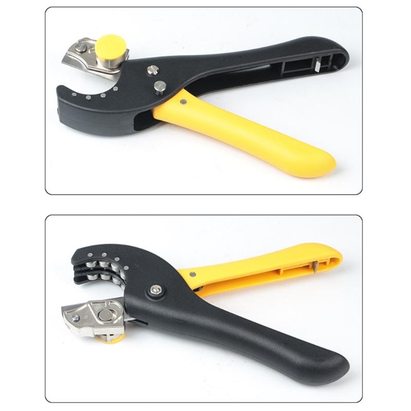 Multifunctional Cable Wire Stripper Stripping Cutter Pliers Handle Tool Hardware Tool Portable Anti-skid Strip Clamp
