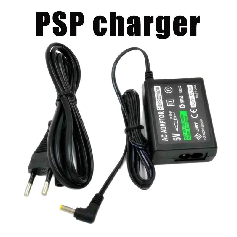 

For PSP 1000 2000 3000 Series EU Plug AC Charger Adapter For PSP Power Supply Charger Cord Compatible with Sony PlayStation 2A-EU