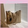 Womens Minimalist Pu Water Bucket Bag With Solid Color Design And Scarf Decoration For Daily Use