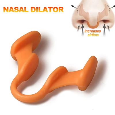 1Pcs Silicone Nose Clip Anti Snoring Nasal Dilator Stop Snore Aid Easy Breathe Improve Sleeping Rhinitis