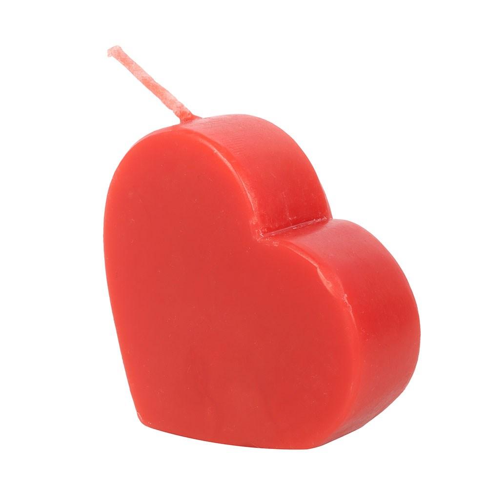Something Different Love Heart Valentine`s Day Candle