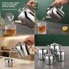 Stainless Steel Cold Water Pitcher With Filtration For Homeuse Capacity