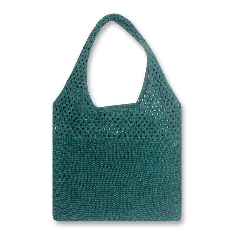 Große Kapazität Gestrickte Schultertasche Tragetasche Einkaufstaschen Damen Reise Geschenk