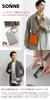 Smartphone Shoulder Bag for [SONNE] Men, Navy, SO-SOX024-NV