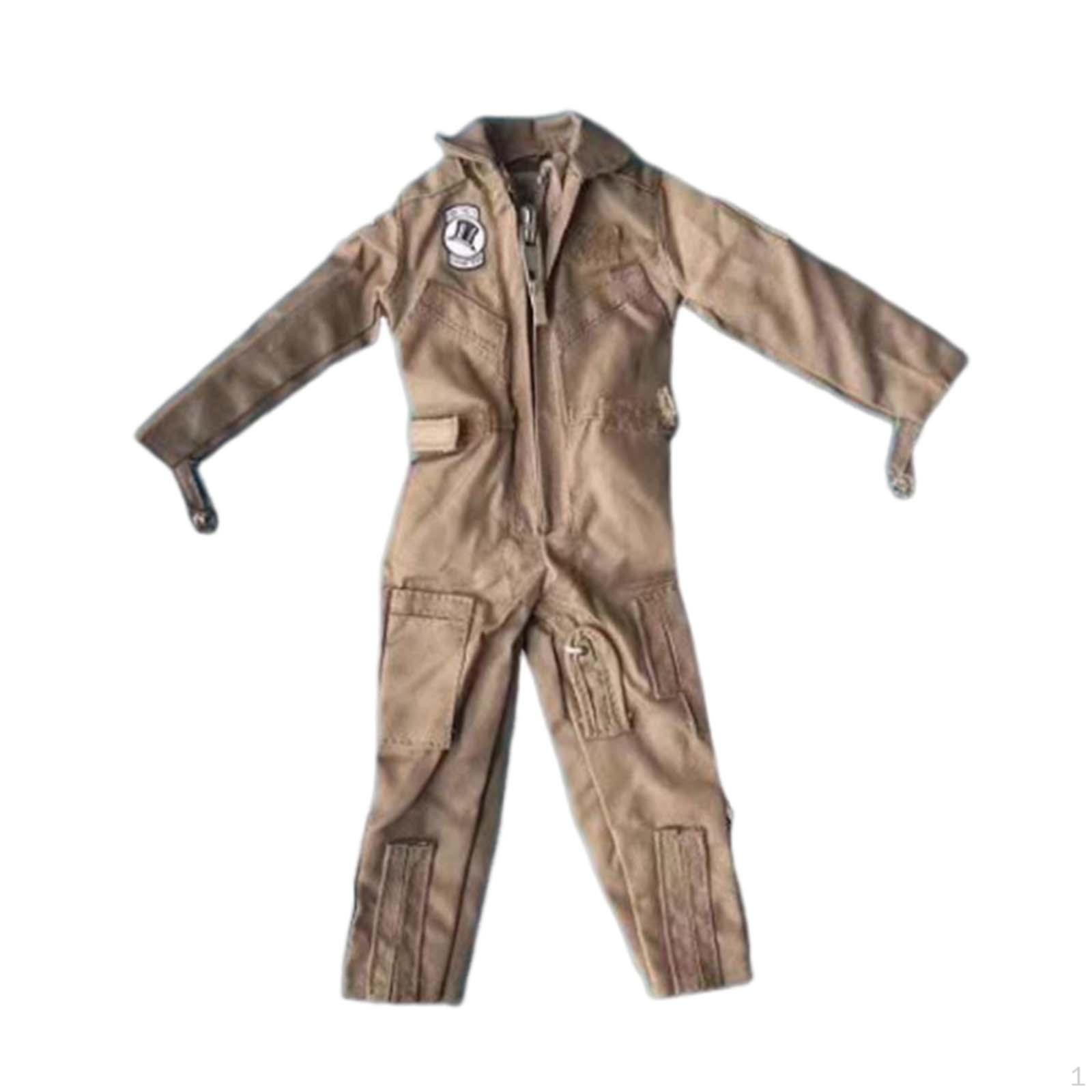 

1/6 Scale Men Fighter Suit Costume Miniature Clothing Dress up for 12in Figures