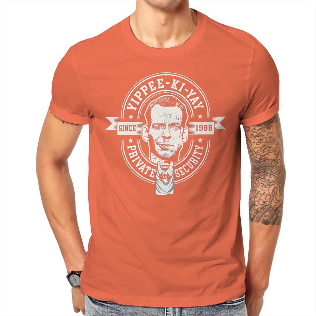 Die Hard Yippee Ki Yay Tshirt Homme Unisexs Tees Cotton T Shirt For Unisex