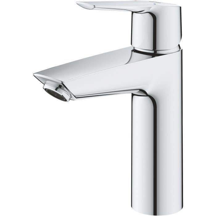 Mitigeur monocommande lavabo grohe - taille m - finition chromé