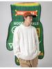Hanlu Unisex Retro Japanese Round Neck Sweater - Autumn/Winter Loose Knit