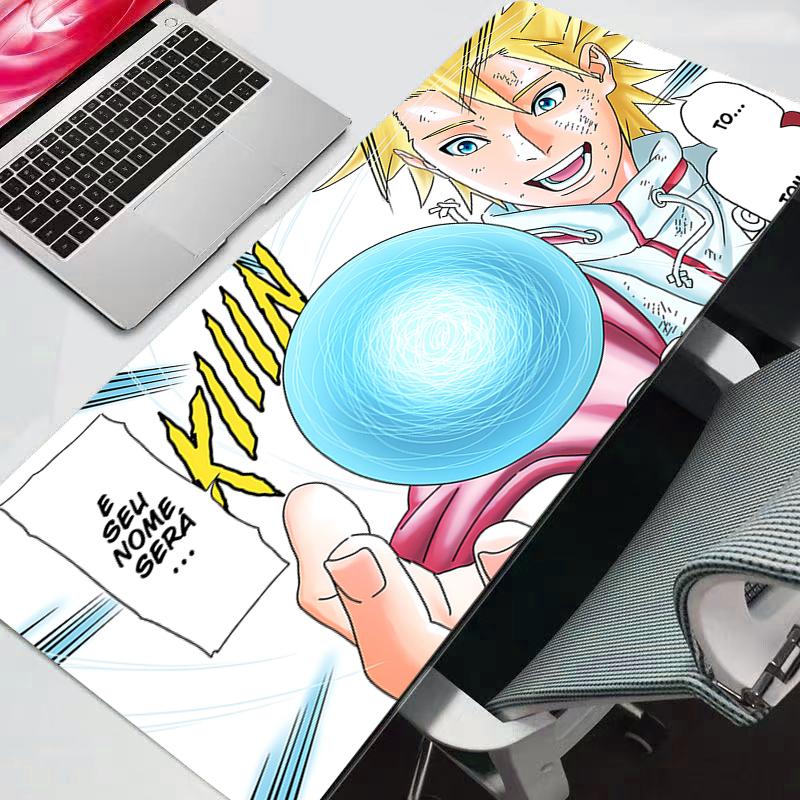 Large Mouse Pad Naruto Pc Speed For e-sports Players Laptop Computer Keyboard Desk Mat Xxl Mousepad Durable