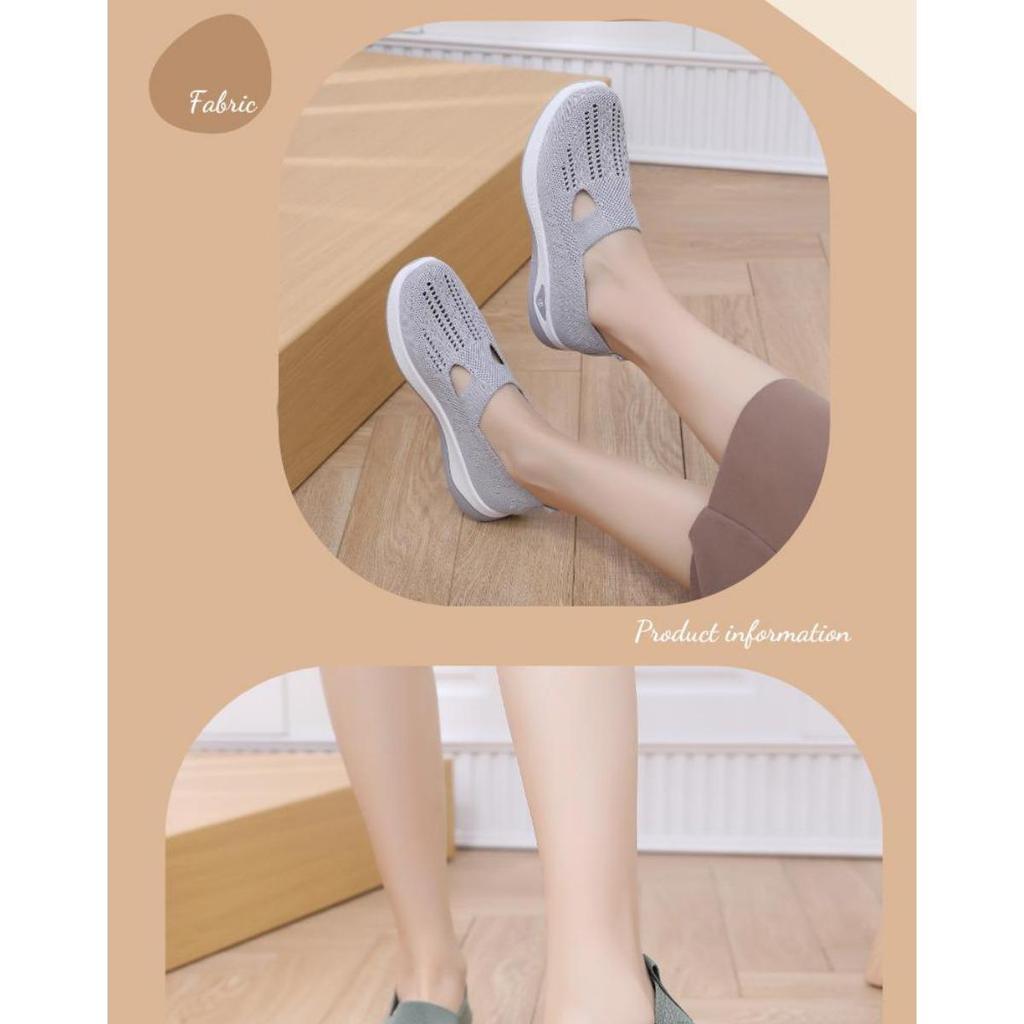 Zapatos de verano, sandalias transpirables, suela suave antideslizante, zapatos casuales para caminar.