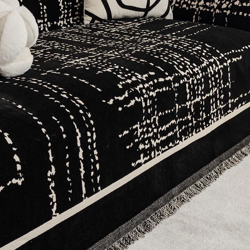 Chenille Sofa Cover Cloth Bohemian Premium Feeling Four Seasons Universal Sofa Cover Simple and Fashionable Sofa Blankets