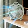Mini Desktop USB Fan With Ergonomic Handle High Wind Circulation For Indoor and Outdoor Use