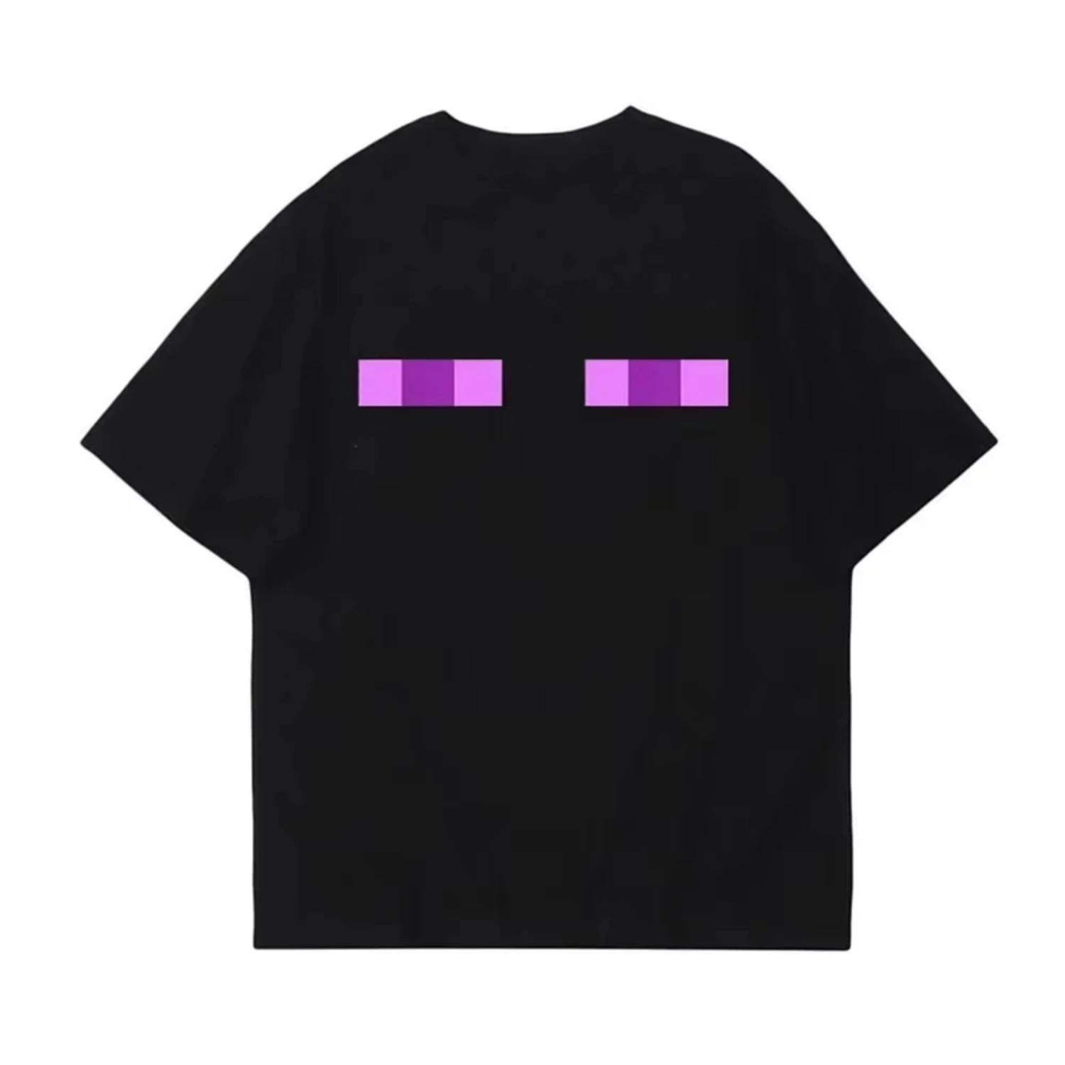 

Hot Sales Anime Graphics T-shirt Men and Women Summer Y2K Clothing Fashion Casual Round Neck Short Sleeved Top Streetwear S разноцветный