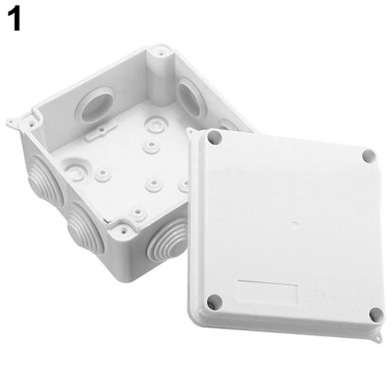 CCTV Weatherproof Outdoor Box Enclosure IP55 Camera Junction Terminal Cable Case