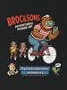 Seibeueodog Broc&Sons Bicycle Half-Sleeve T-Shirt (Kids & Unisex Size ~5Xl) (B Type)