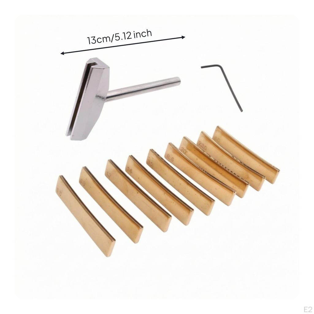 Guitar Fret Press Wear-Resistant Installation Tool