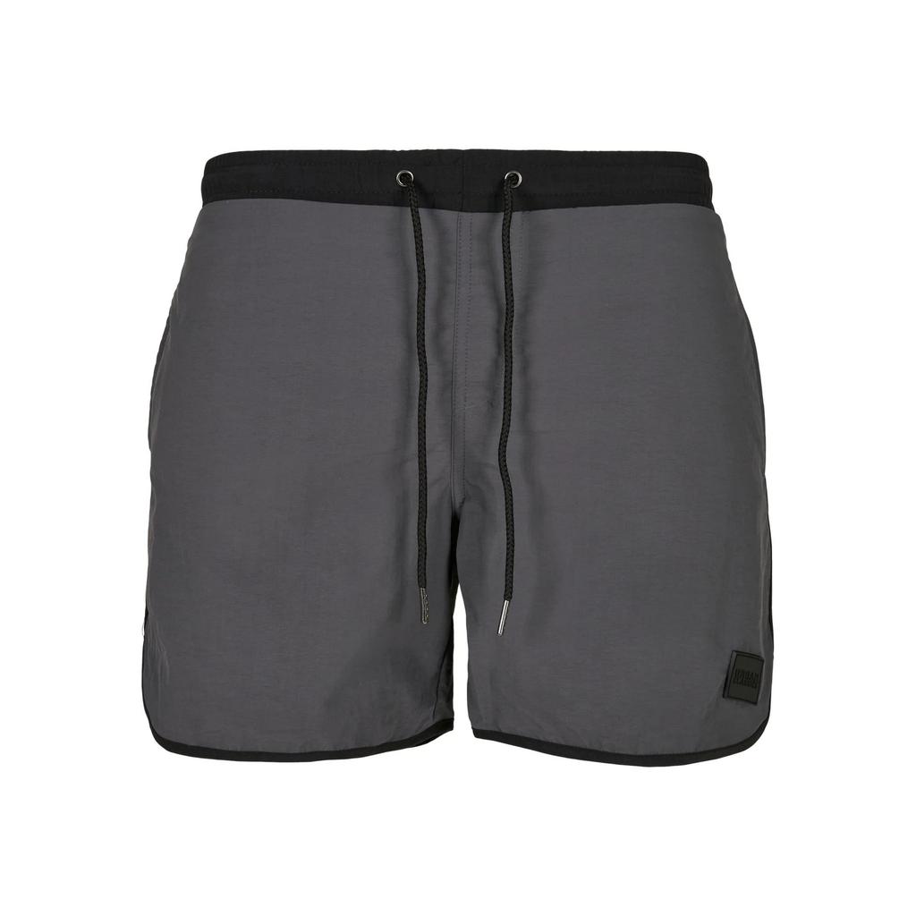 Urban Classics Mens Retro Swim Shorts