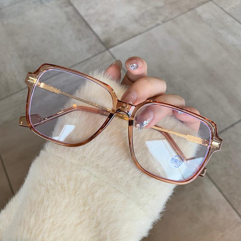 New Style Men'S Glasses Frames Square Shape Blue Light Blocking Eyeglass Frames For Women High Quality Decorative Glass