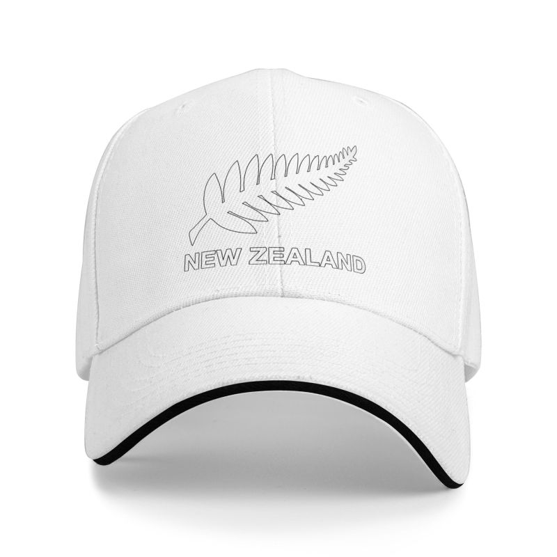 Cappellino da Baseball con Stampa All Blacks della Nuova Zelanda Cappello a Secchiello Hip Hop Unisex Cappelli da Sole Estivi da Uomo Cappellini Snapback Regolabili da Donna