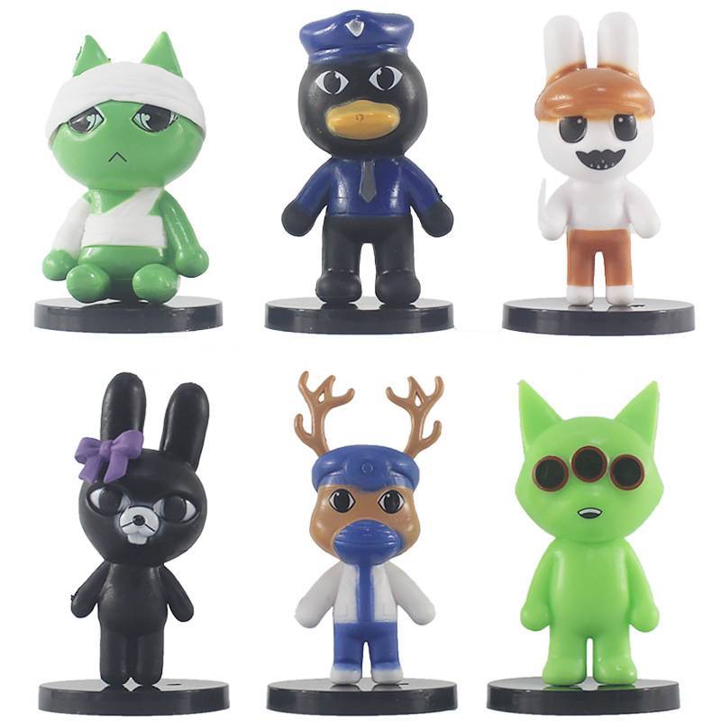 Animal Hospital Action Figure Toy Collection With Soft Pvc Material For Kids And Collectors