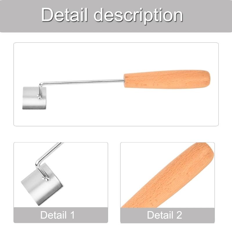 Quick Corn Kernel Remover With Stable Wooden Grip And Rustproof Nonrust Steel Design Corn Peelers Device
