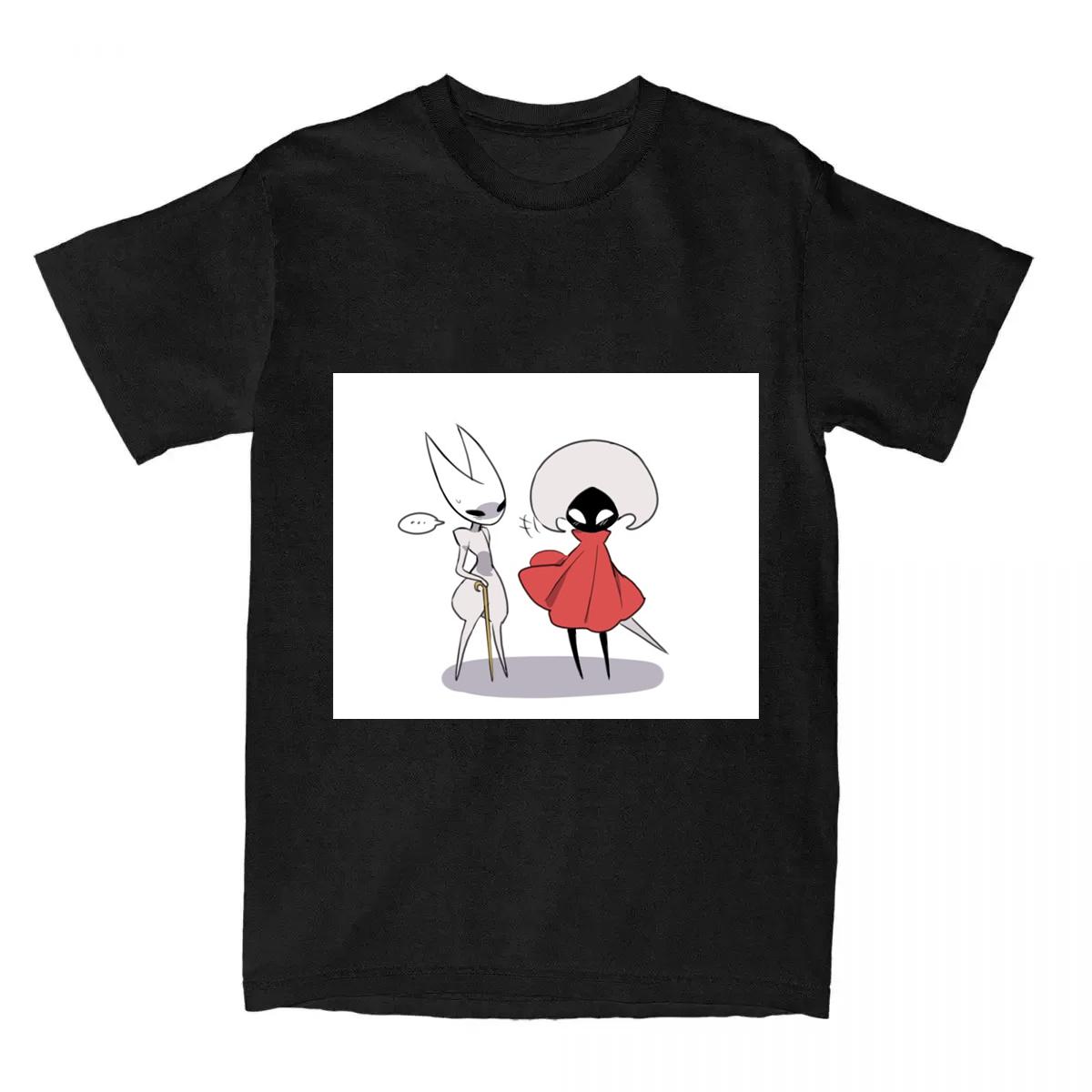 2025 Футболка Харадзюку Летняя Шелковая Песня Новинка Футболки Hollow Knight Чистый Хлопок Взрослая Горячая Распродажа Топы Футболки Унисекс S