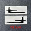 Mercedes-Benz New C-Class, E-Class, A-Class Rear Side Emblem & Angel Wings Sticker for E300L/C260L Long Version