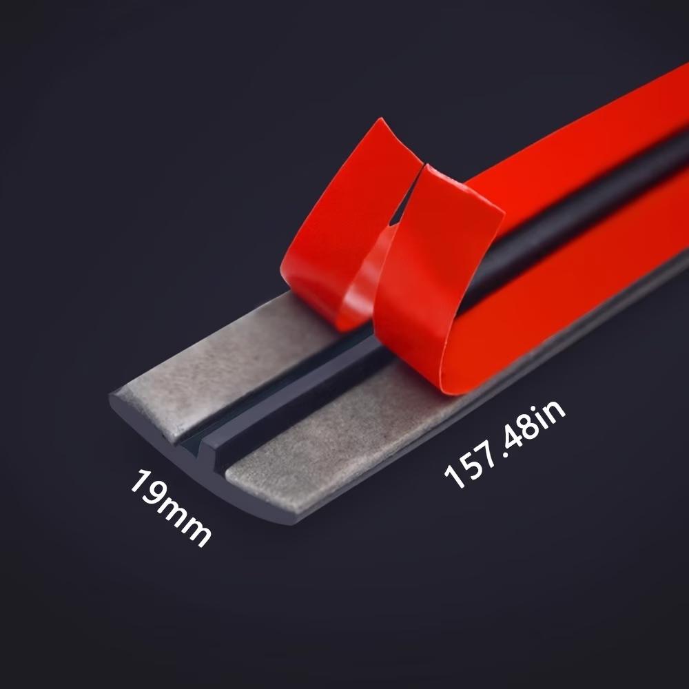 4M Rubber Car Seals Edge Sealing Strips Auto Roof Windshield Sealant Protector Window Seal Strips Sound Insulation Tape 14/19mm