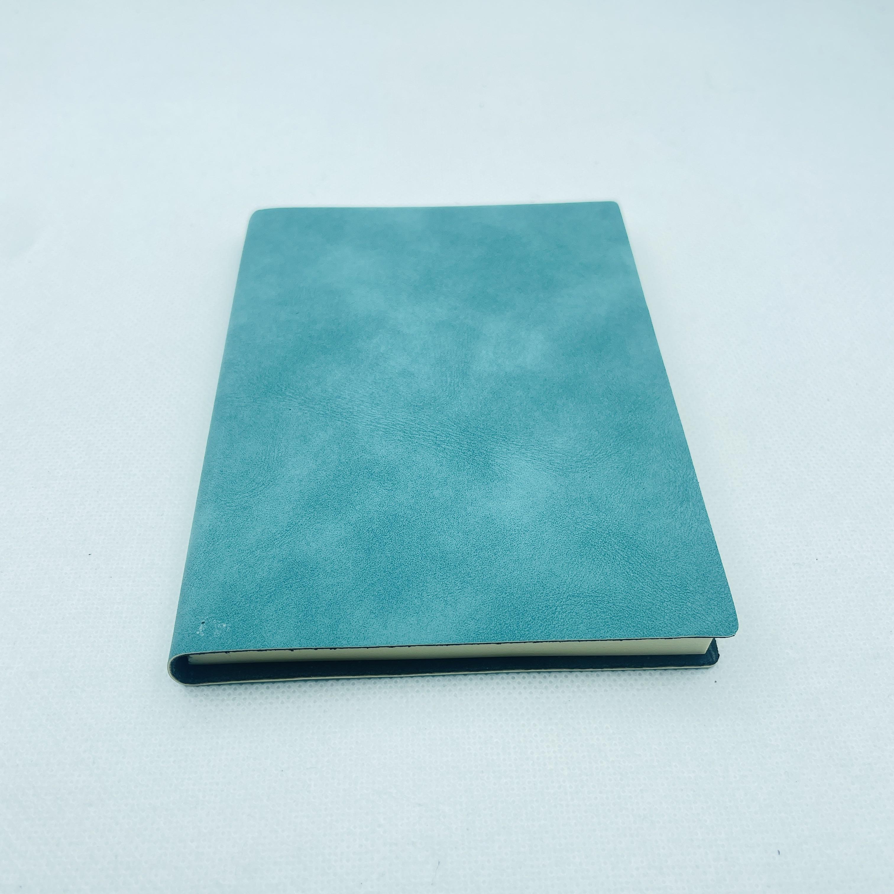 

Блокнот из овчины A5 A6, кожаные канцелярские товары, дневник, блокнот, канцелярские принадлежности, студенческий блокнот с горизонтальной линией внутри, 160 страниц/240 страниц A6 160pages циан