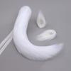 Hale Håndlagde Barrettes Tilbehør Sett Cosplay Hodeplagg Dyreører Dropshipping Dobbeltlags reveører Fox Tail One Piece