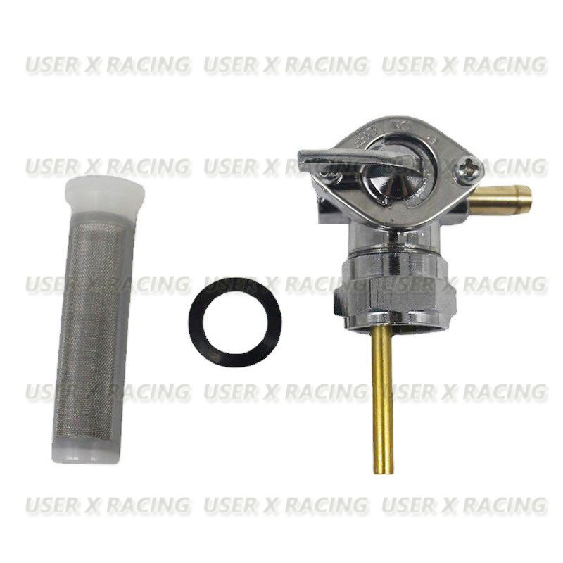 USERX Universal motorcycle fuel valve oil switch pump tap petrol pet cock filter for Harley Davidson 62169-83981 Sportster Glide