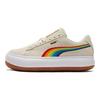 Women's Off White Suede Mayu Rainbow Low Top Sneakers 387239-03