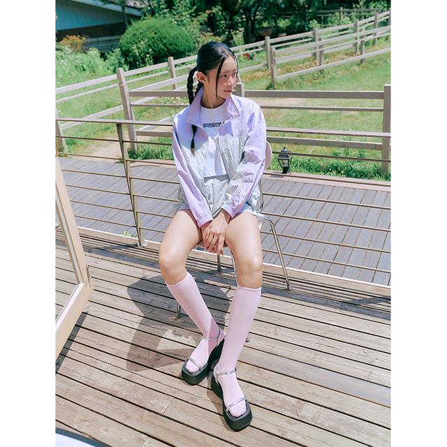 LAP Color Block Nylon Mini Pants Aq2Wp462
