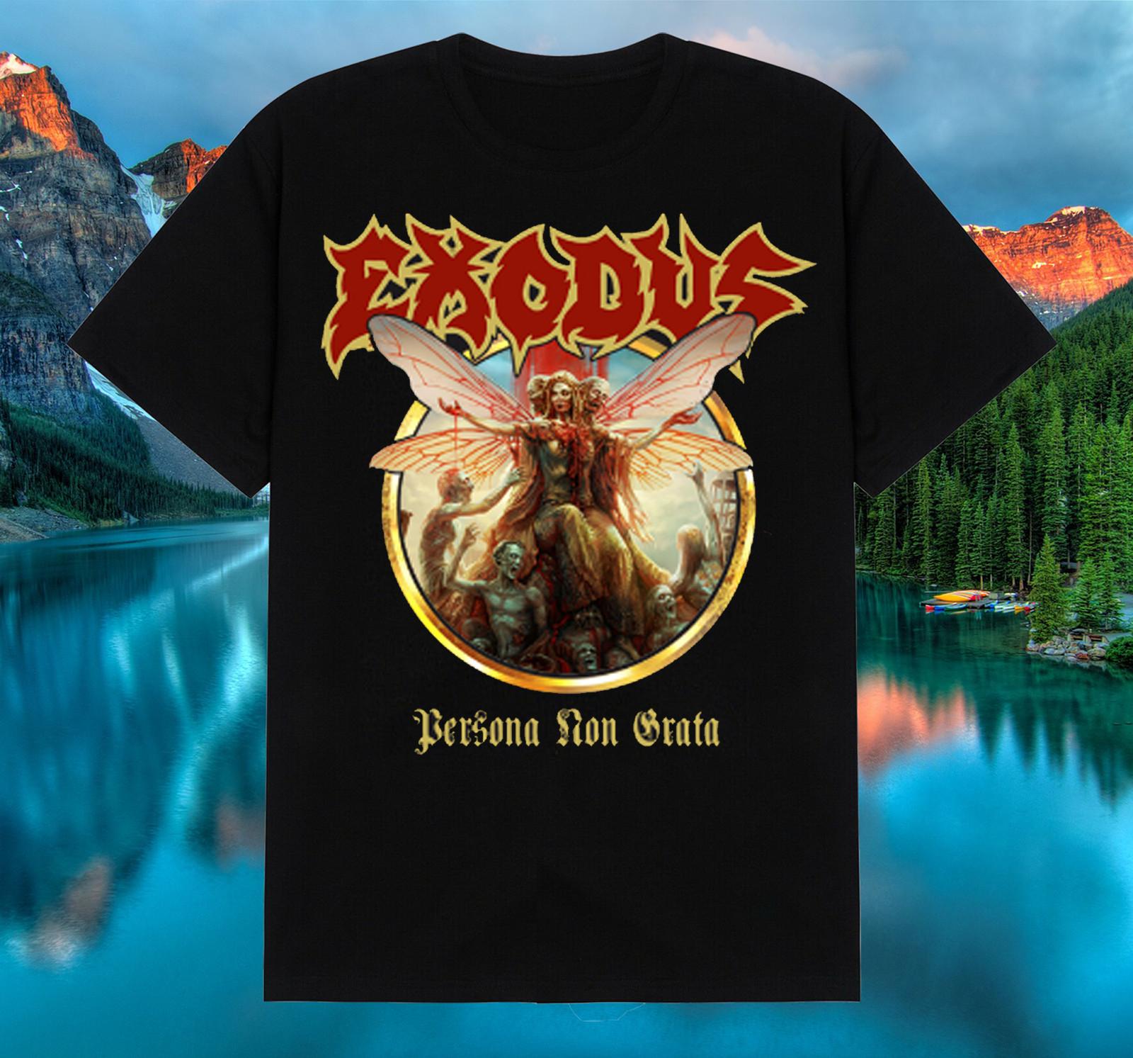 Exodus Persona Non Grata 2022 Tour T Shirt S-5XL Cotton XXXL