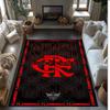 Fiorentina Printed Flannel Area Rug Non Slip Soft Polyester Floor Carpet Indoor Decor Mat for Bedroom Living Room Sofa