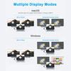 Type-C 4-in-1 Docking Station: HDMI Multi-Screen Display & 4K Mirroring Hub