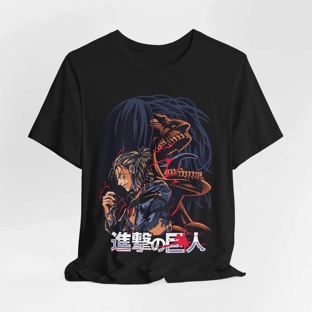 Anime-Inspired Unisex Jersey T-Shirt Tee Tops, Attack On Titan Shirt, Graphic T-Shirt,