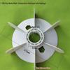 Plastic Cooling Fan Blade for 220V/380V Electric Motor and Booster Pump