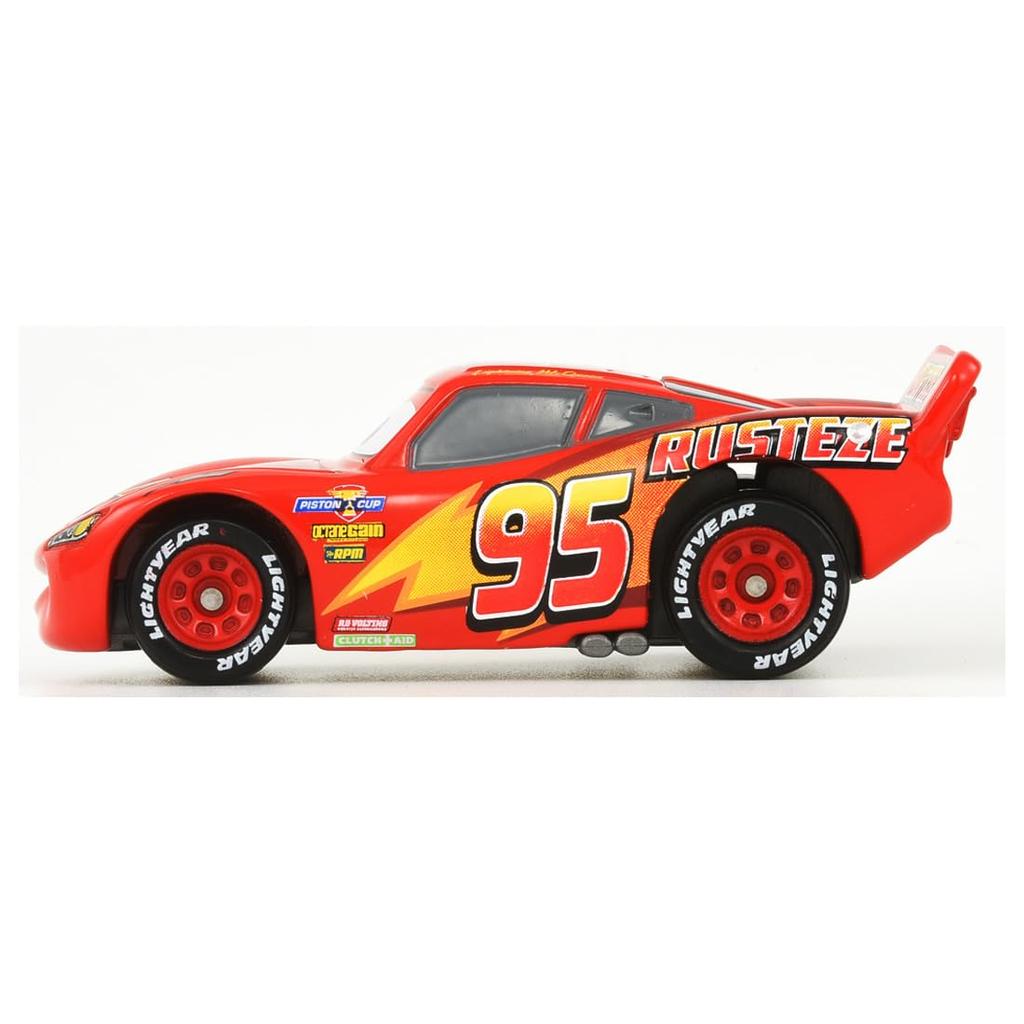 TAKARA TOMY Tomica Disney Cars C-16 Lightning McQueen (Cars 3 Intro Type) Miniature Car Toy for Ages 3 and Up